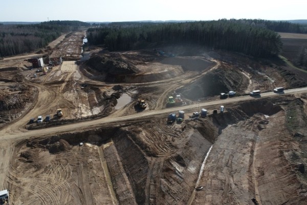 Польша продолжает строить скоростную дорогу до границы с РБ