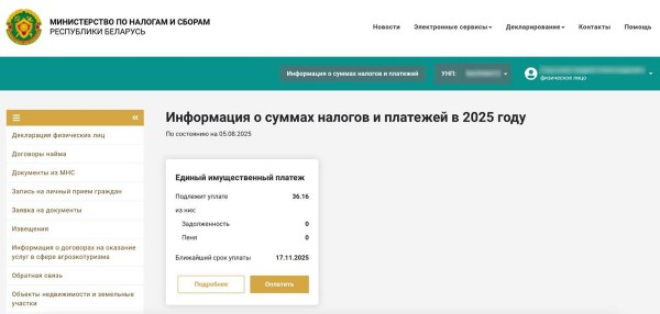 У белорусов остался месяц, чтобы заплатить эти налоги